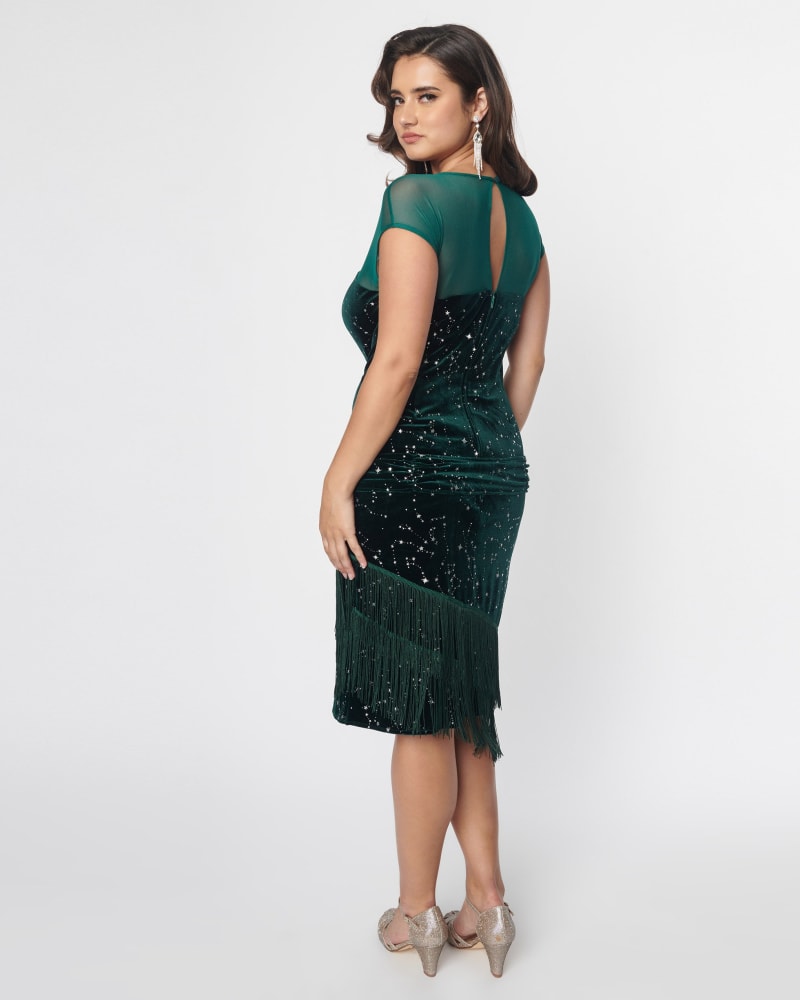 Vintage sale emerald dress